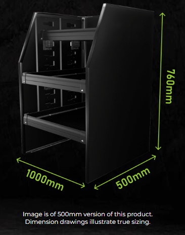 MRT X-SERIES ADJUSTABLE SHELVING UNIT – 1000