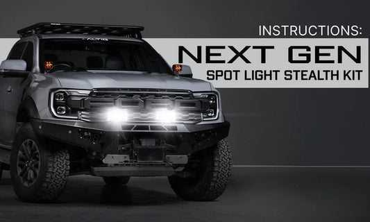 ALTIQ™ Next Gen Spot Light Stealth Kit Install Instructions