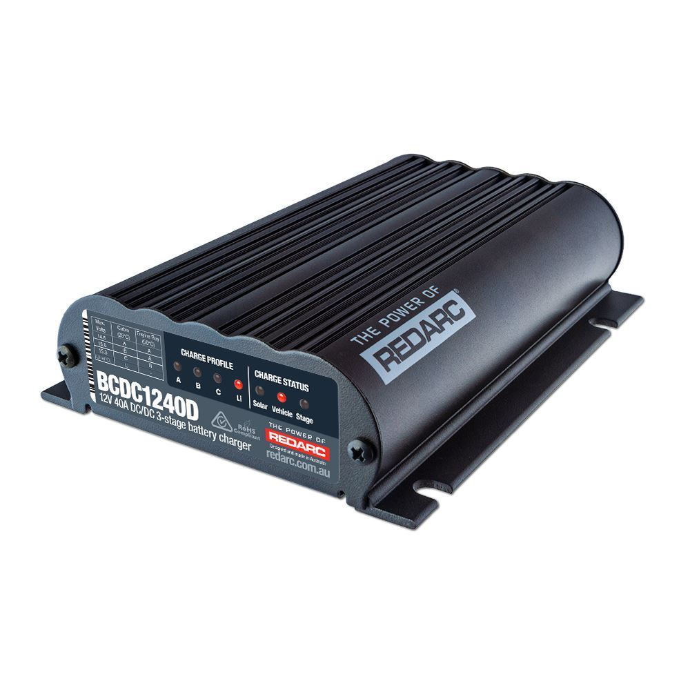 REDARC BCDC Under Bonnet Battery Charger 40A