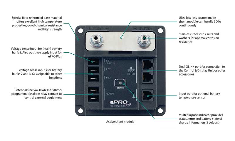 Enerdrive e-PRO+ Battery Monitor