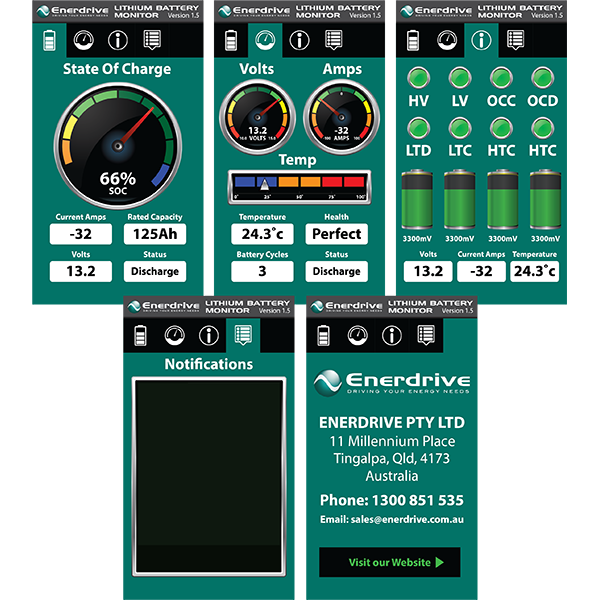 Enerdrive B-TEC 12V 100Ah G2 Lithium Battery