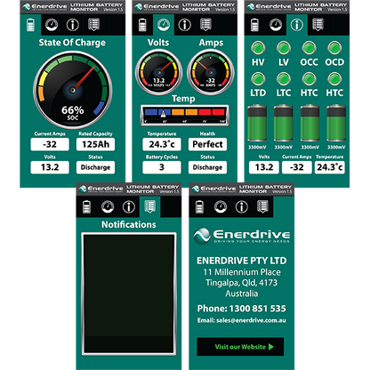 Enerdrive B-TEC 12V 100Ah G2 Lithium Battery