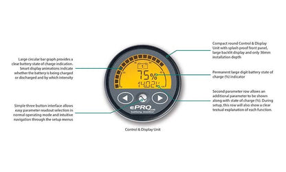 Enerdrive e-PRO+ Battery Monitor