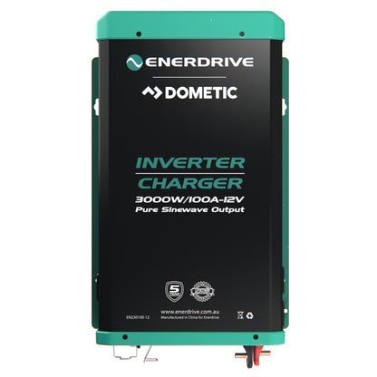 Enerdrive 3000W/100A 12V Inverter Charger