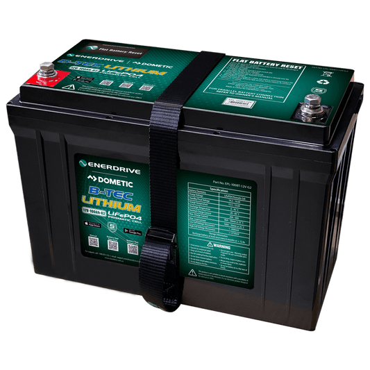 Enerdrive B-TEC 12V 100Ah G2 Lithium Battery