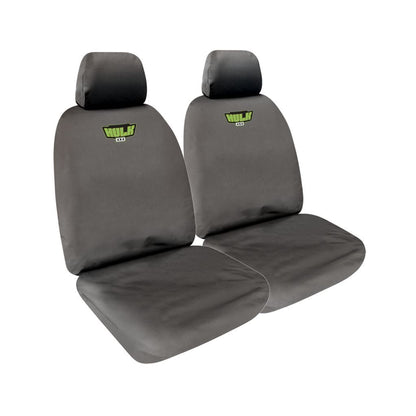 Hulk Vehicle Specific Canvas Seat Covers (Front)