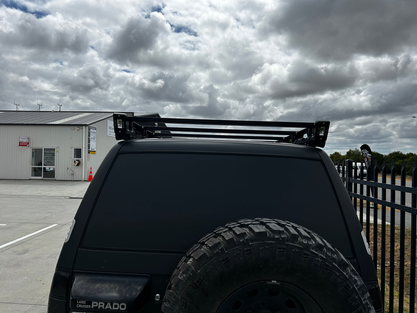 PA4X4 Custom Fit Alloy Roof Rack - KZJ95 Toyota Prado