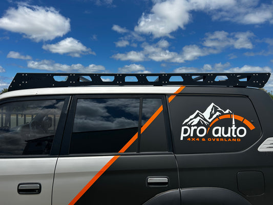 PA4X4 Custom Fit Alloy Roof Rack - KZJ95 Toyota Prado