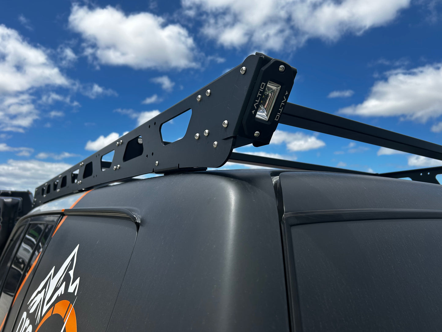 PA4X4 Custom Fit Alloy Roof Rack - KZJ95 Toyota Prado