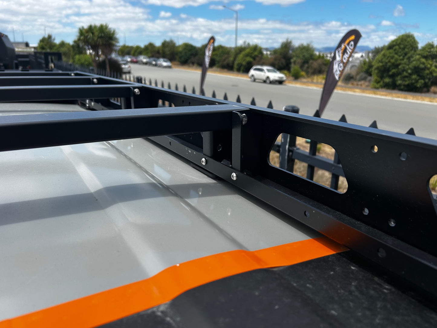 PA4X4 Custom Fit Alloy Roof Rack - KZJ95 Toyota Prado