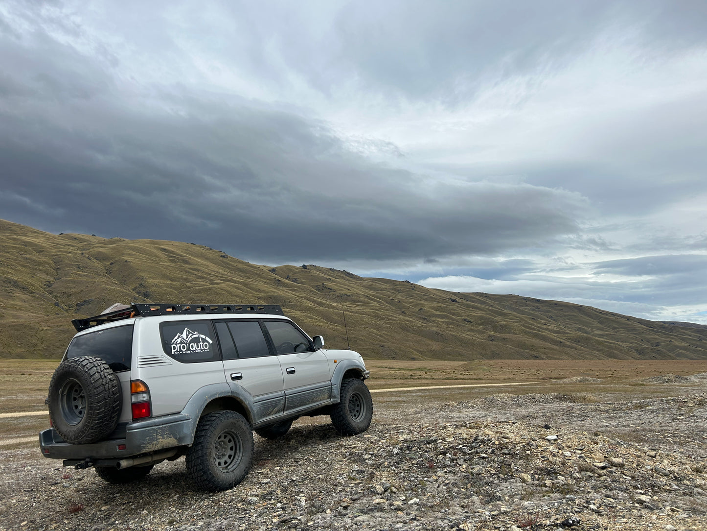 PA4X4 Custom Fit Alloy Roof Rack - KZJ95 Toyota Prado