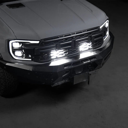 Stealth Led Light Bar Ranger Stealth Lighting Kits NZ | Hidden Grille Light Bars & Spotlights – Pro ...