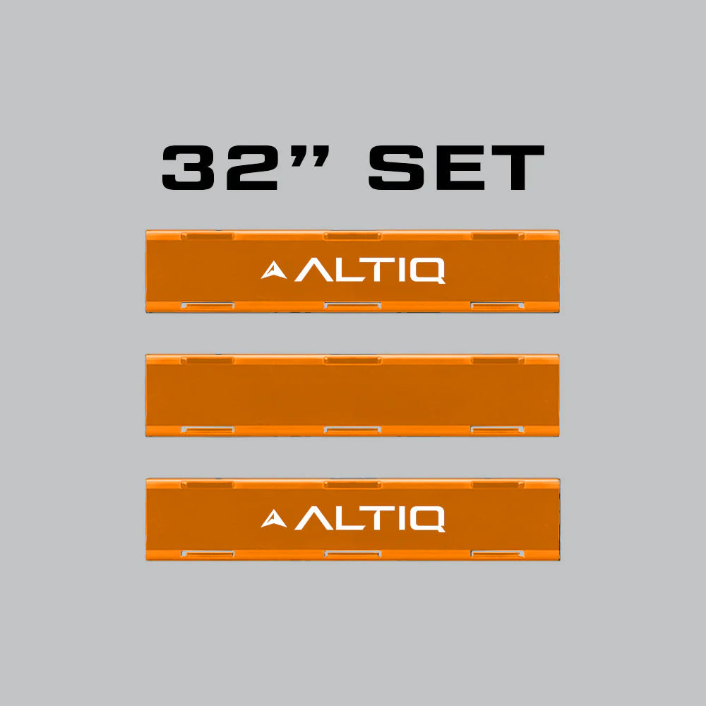 Altiq Single Row Light Bar Amber Covers