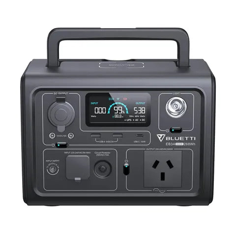 Bluetti Portable Power Station - 600W 268WH